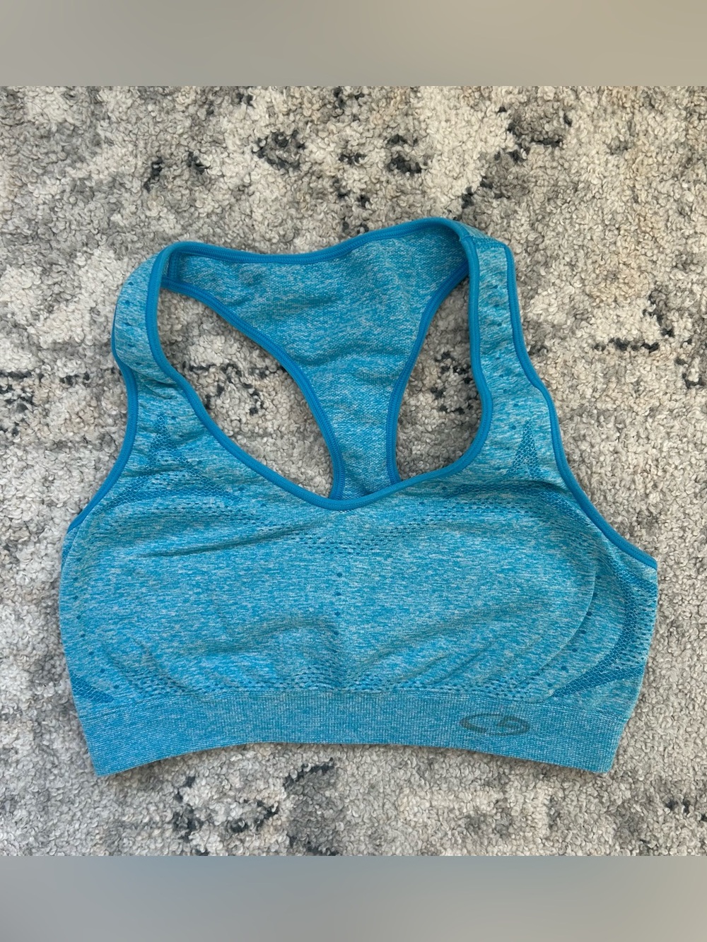 Champion Racerback Sports Bra - Teal Blue